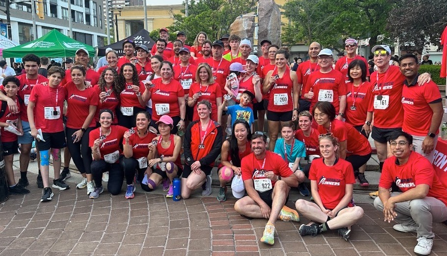 Bronte Runners Club at a previous race event